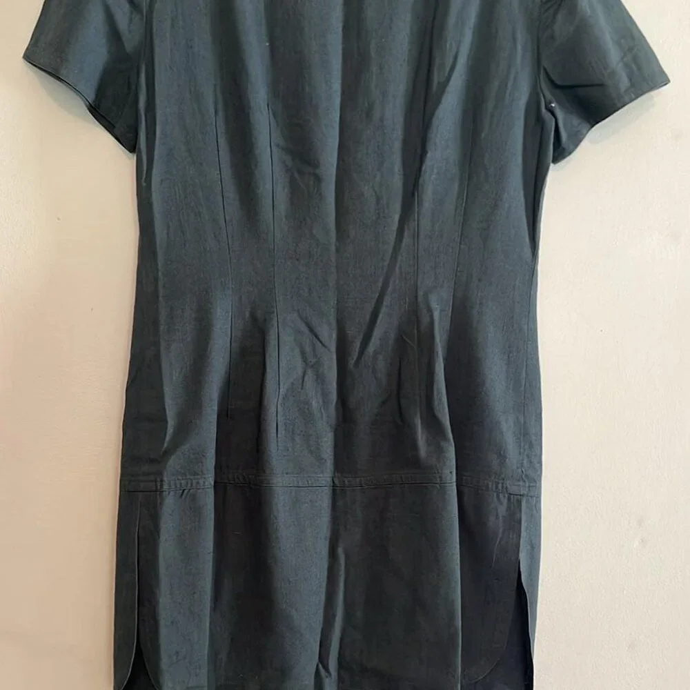 Vintage GiGi by Gillian Linen Blend Lined 80s Dress‎ SZ 6 Lightweight OfficeGirl